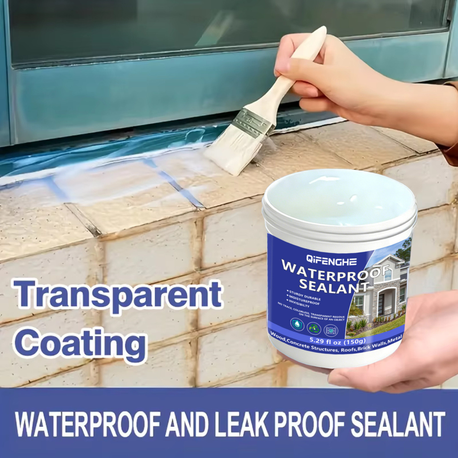 Super Invisible Transparent Waterproof Sealant ,Nano Leak Proof Coating ,Crystal