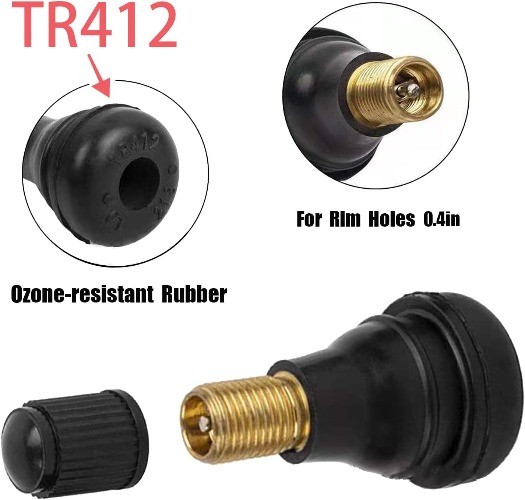 6-Piece Tire Valve Stem Tool Puller and Installer Kit with Snap Color: Style B