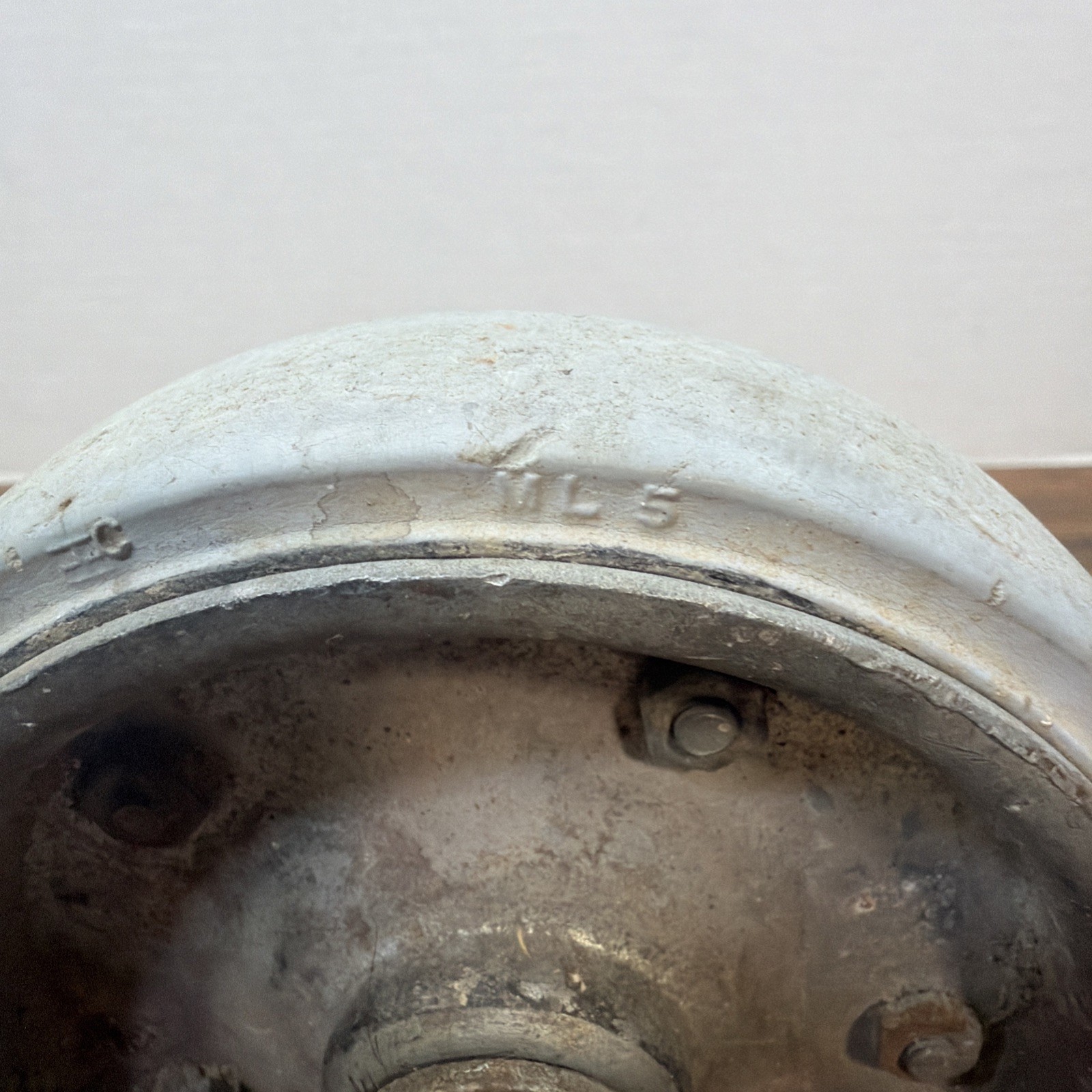 Pair Vintage Colson Quiet Caster Wheels – 5” x 1” – Made USA Model 2-5-65