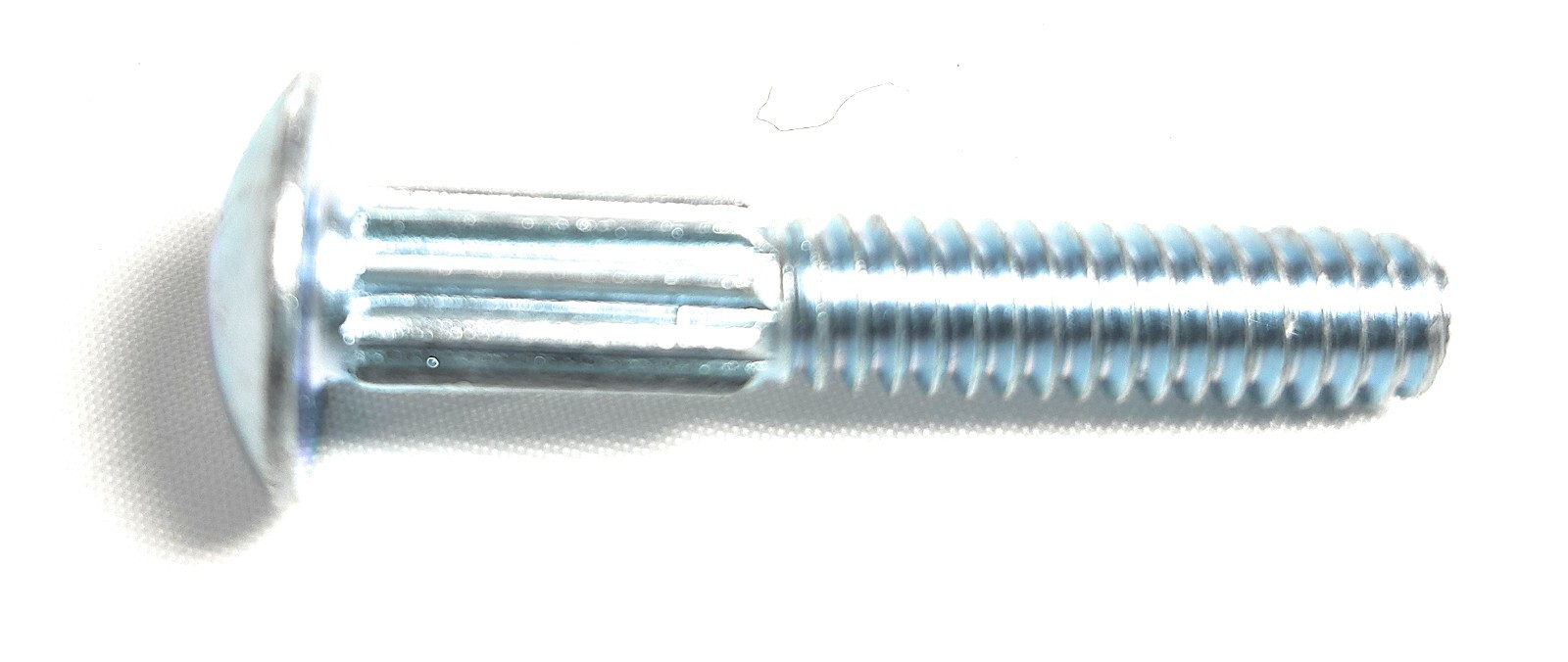 100 Carriage Bolts &* Nut Kit Knurled Ribbed Necks 1/4 x 2″ Length, Grade 5