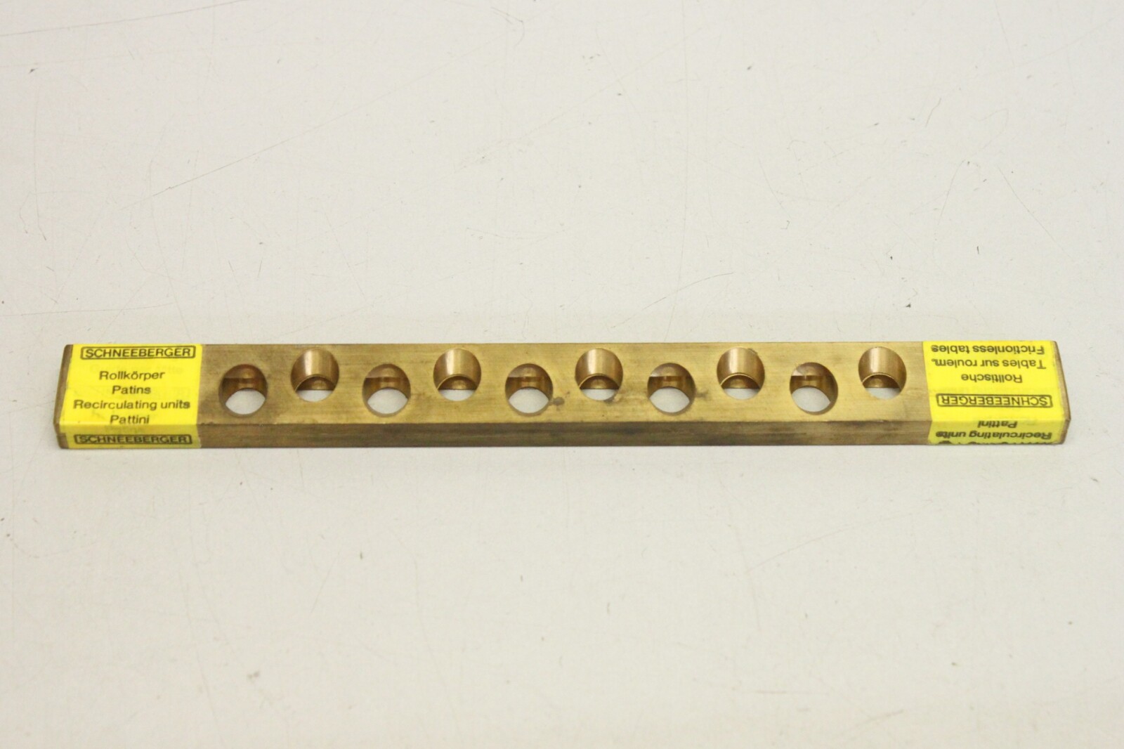 2x Schneeberger longitudinal guides 197 mm linear guide roller guide guides