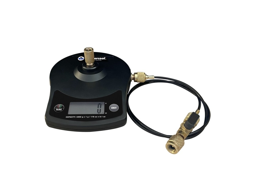 Mastercool 98202-A-600 – High Precision Charging Scale for R600a and R290 in