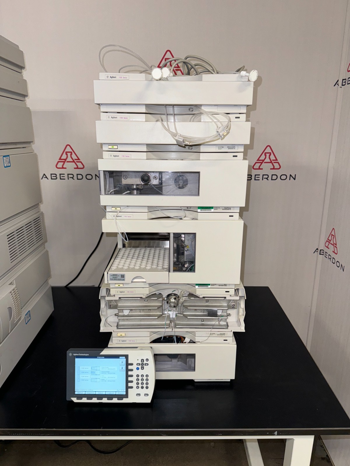 Agilent 1100 HPLC System Pump Autosampler G1315B DAD Detector Column Oven #18307