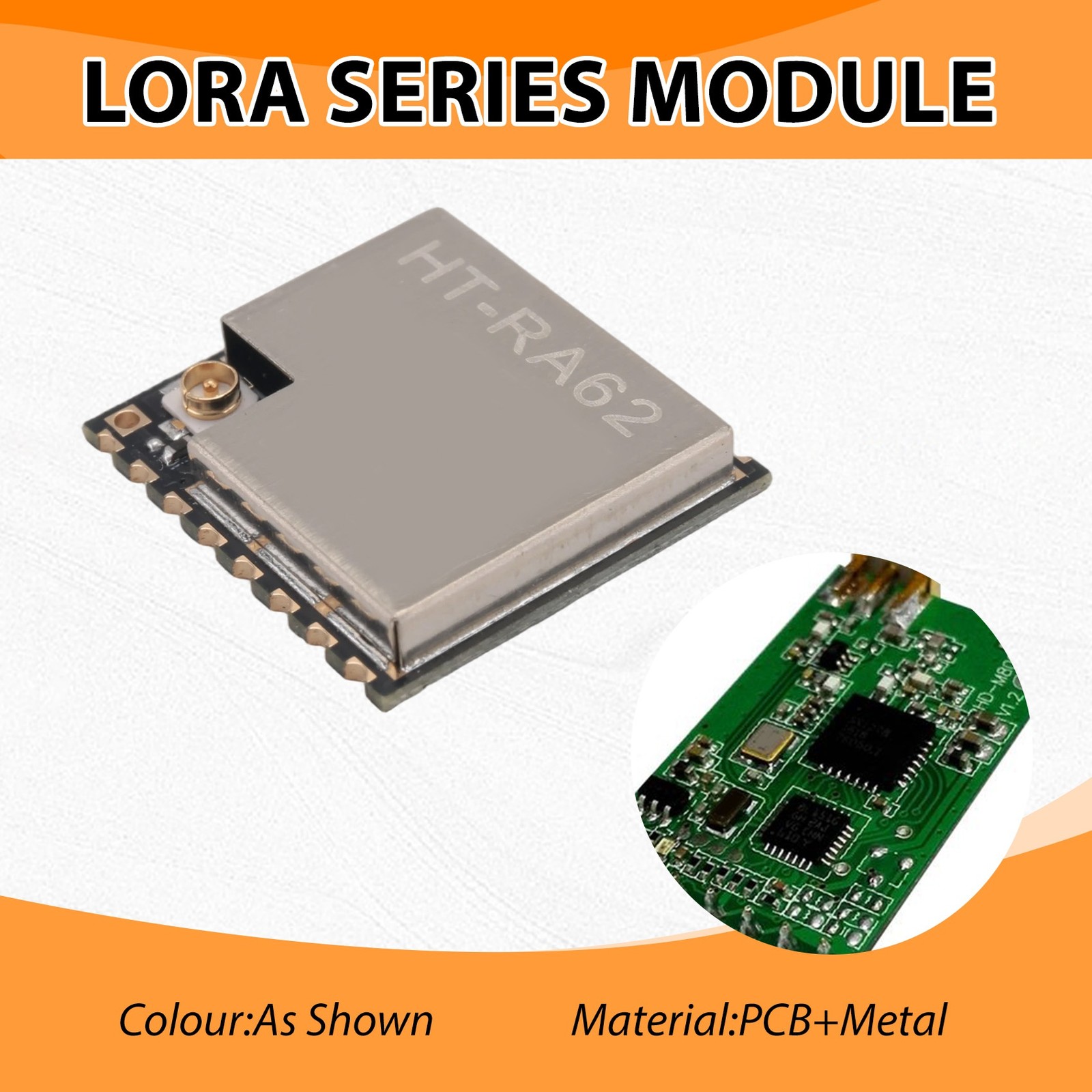 HT-RA62 LoRa Series Module SX1262 Secondary Development Supports LoRaWAN5505