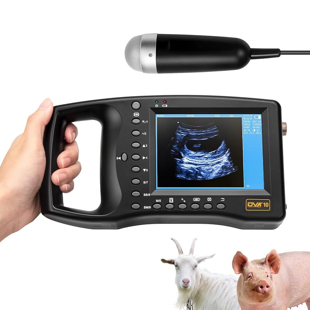 Veterinary Ultrasound Machine Lightweight Portable Design for Pregnant Animal