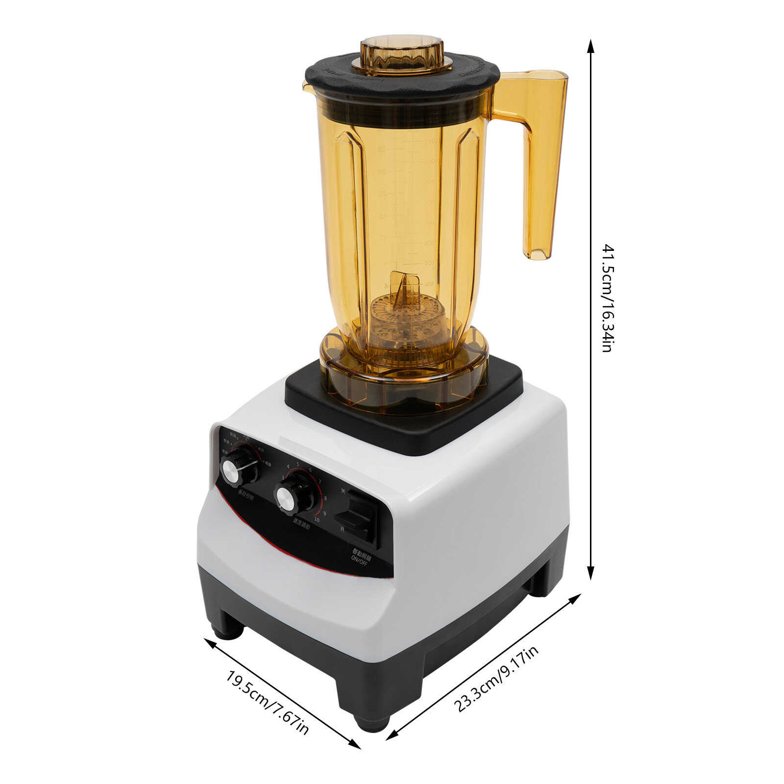 Tea Brewing Machine,Bubble Tea Machine 1200ml Multifuction Food Blender w/ 4Cups