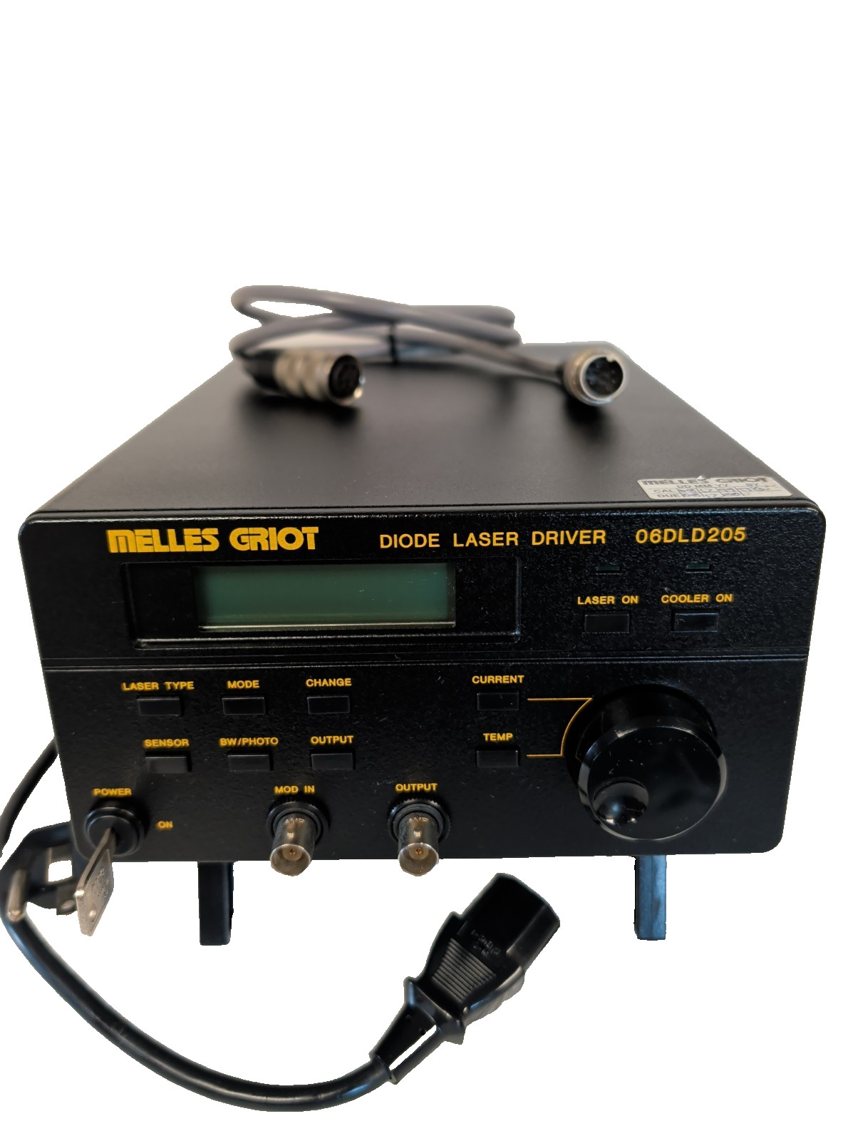 Melles Griot 06DLD103 Diode Laser Driver Controller Instrument Optics Lab