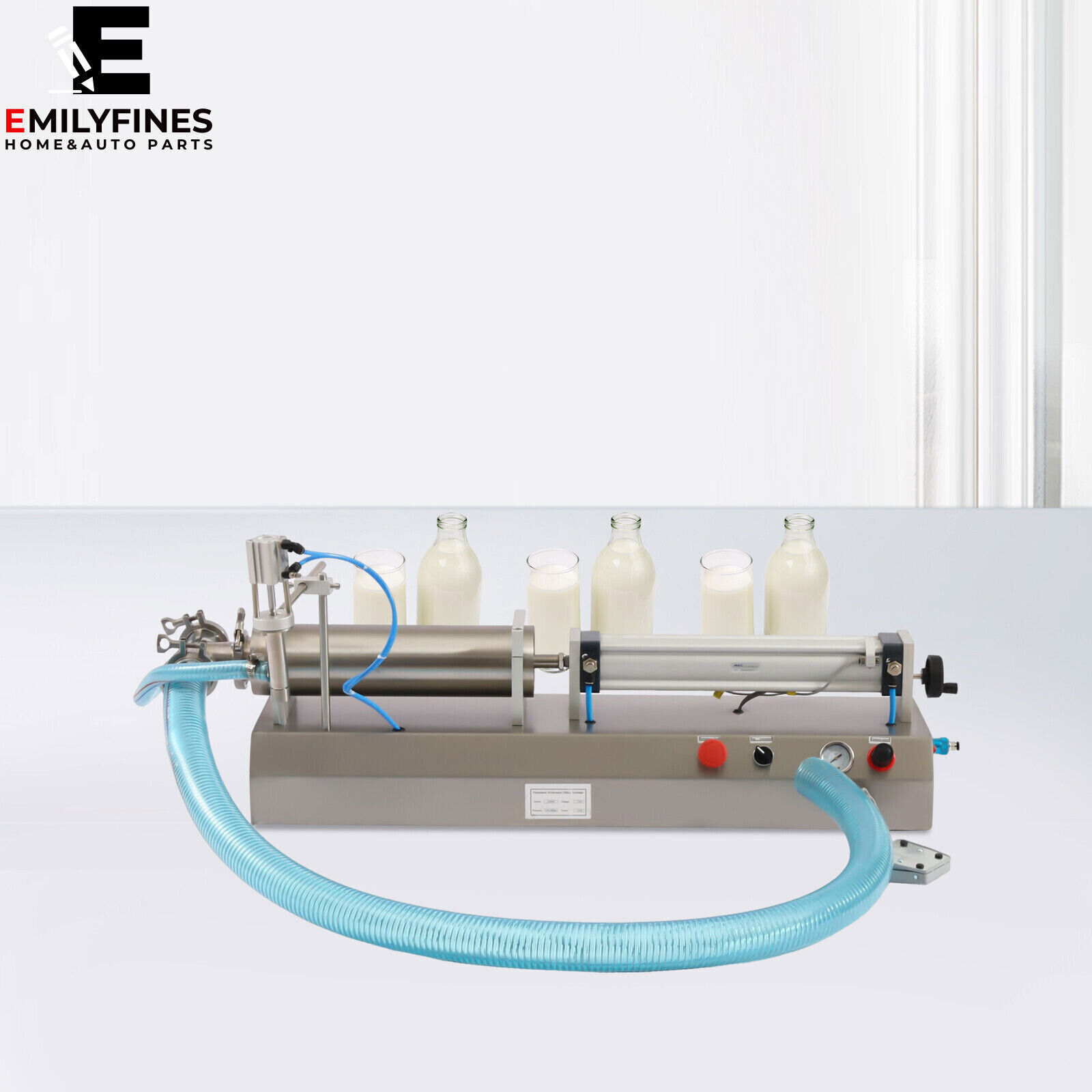 Liquid Filling Machine Pneumatic Piston Filler Single Head Filler 300-2500ml NEW