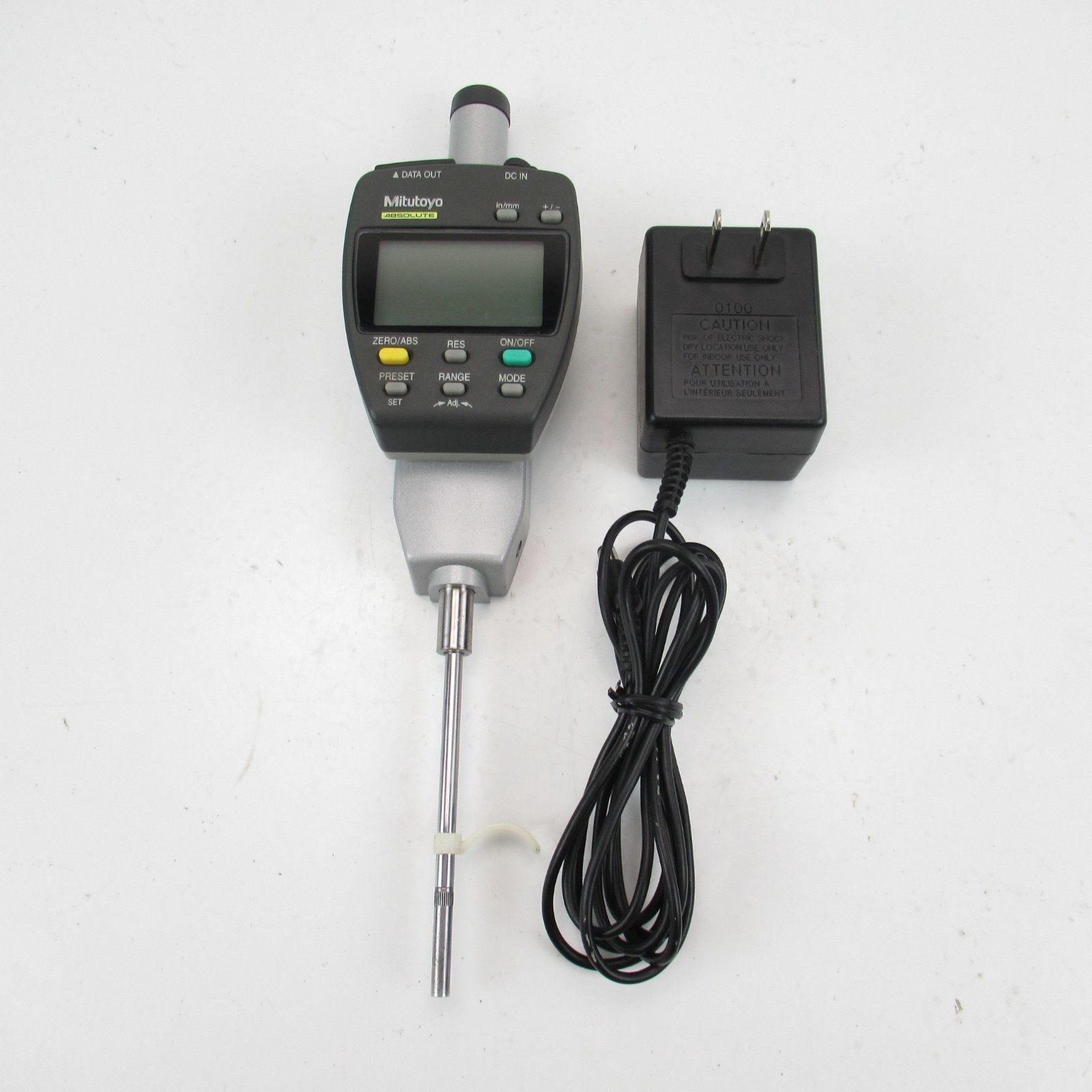 MITUTOYO ID-F150E 0-2″ ABSOLUTE DIGITAL INDICATOR 543-554-1 – DEFECTIVE