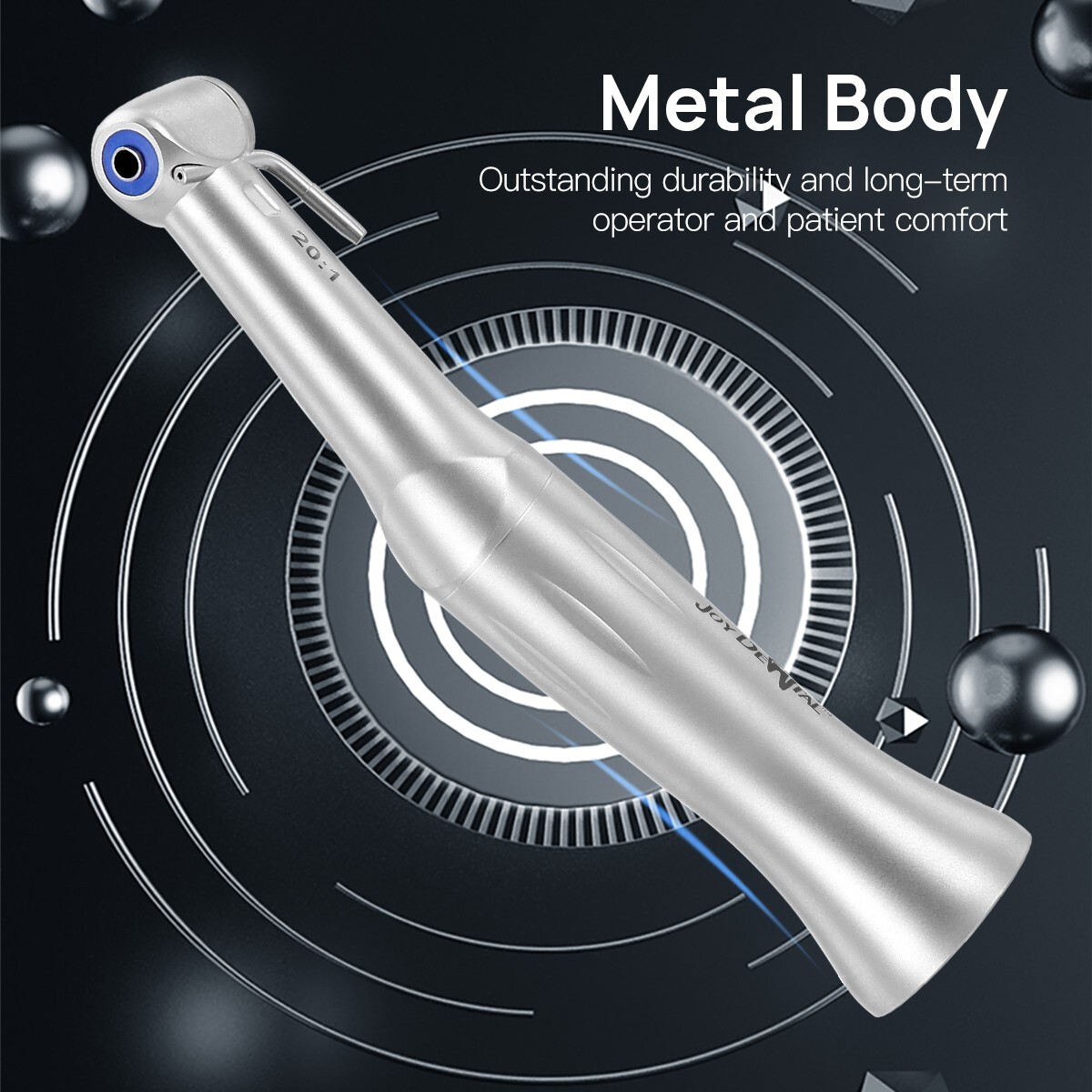 Joydental Dental Implant Reduction 20:1 Low Speed Contra Angle Handpiece