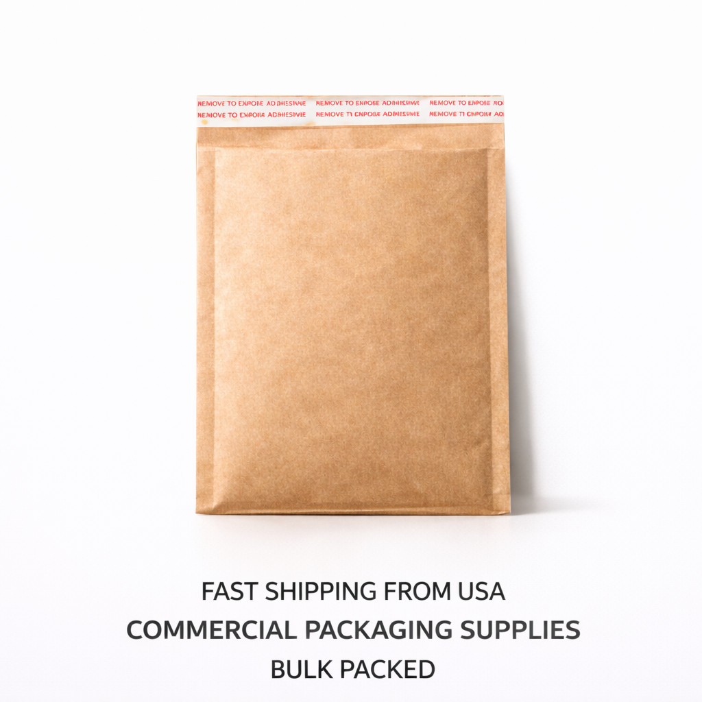 Kraft Brown Bubble Mailers Padded Shipping Envelopes Self Seal Bags #0 #2 #4