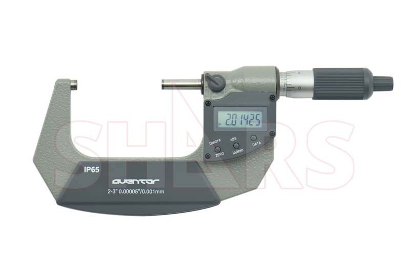 Shars 2-3″ 0.00005″/0.001mm Digital Electronic Outside Micrometer IP65 New P]