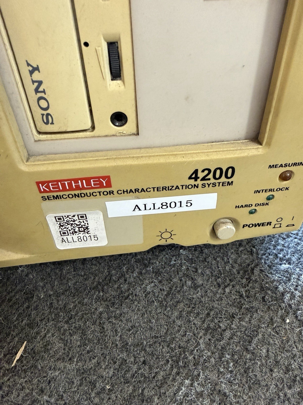 Keithley 4200 Semiconductor Characterization System AS-IS for PARTS