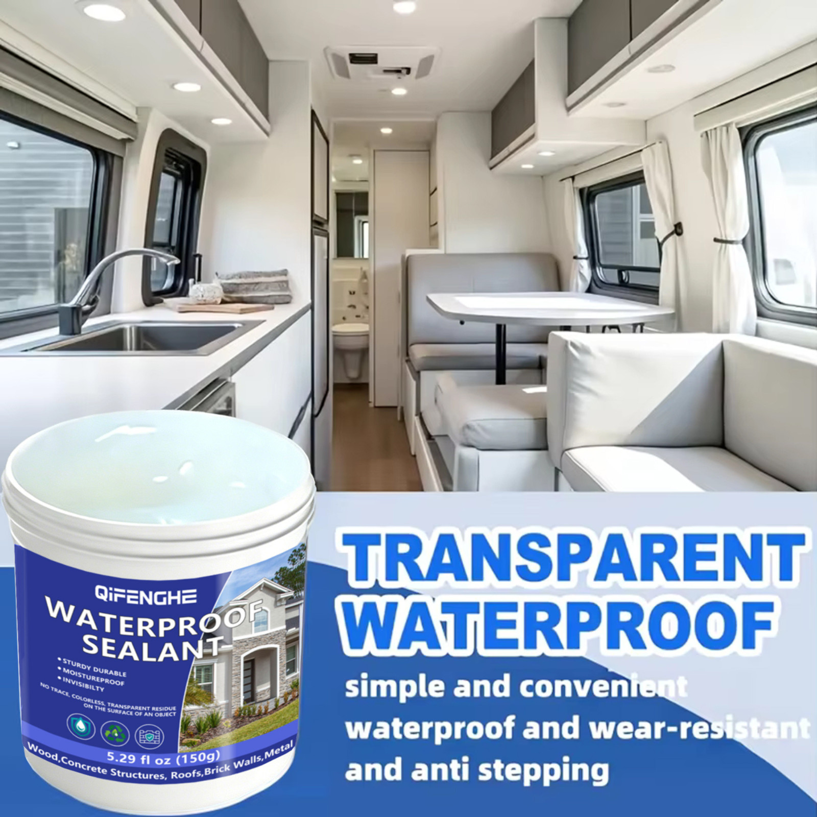 Super Invisible Transparent Waterproof Sealant ,Nano Leak Proof Coating ,Crystal