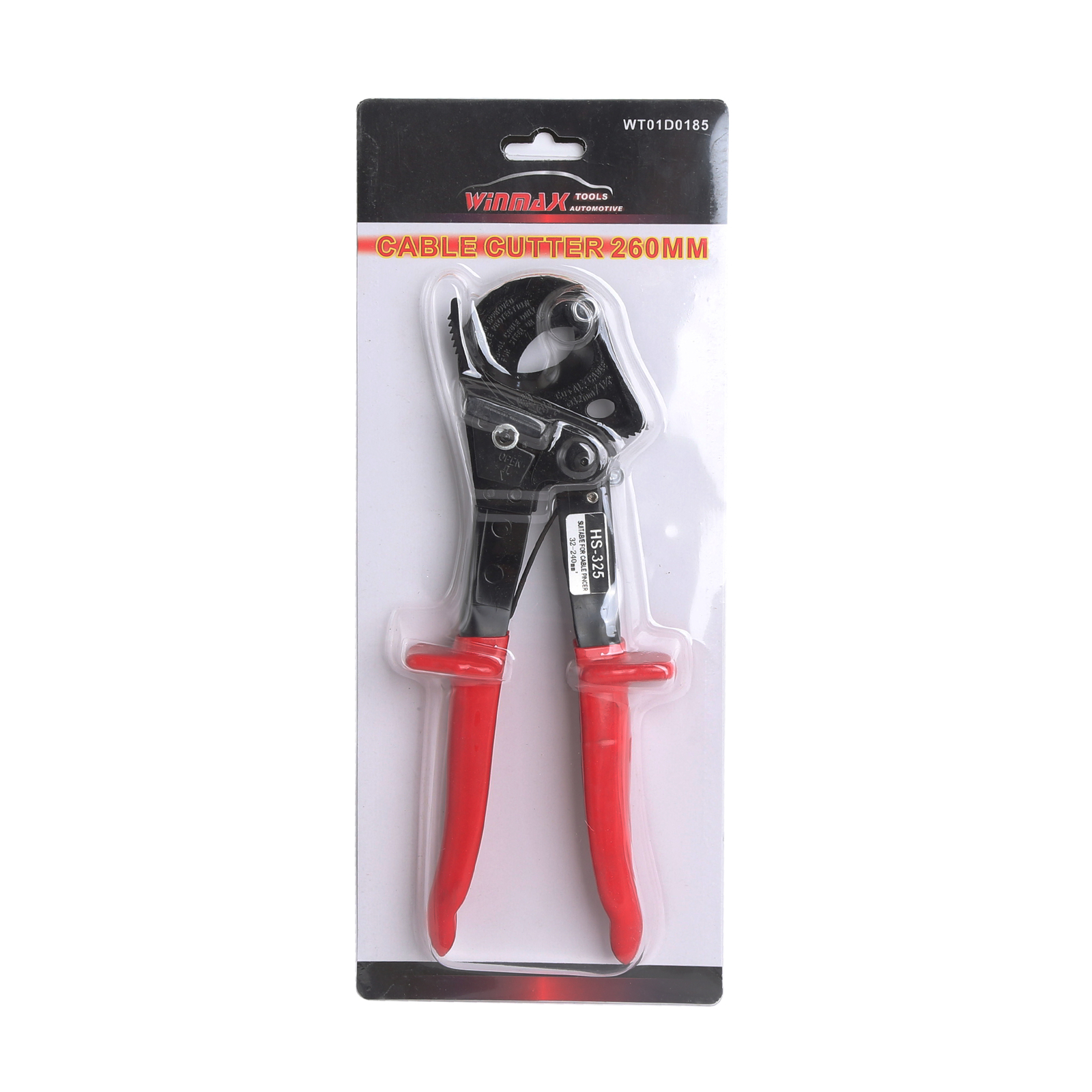 1-1/4″ Ratchet Cable Wire Cutter Ratcheting Wire Plier Up To 240mm² Hand Kit