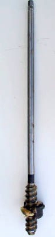 Steering Shaft w/ Nut Ford 5000 5600 6600 A-D2NN3A710A