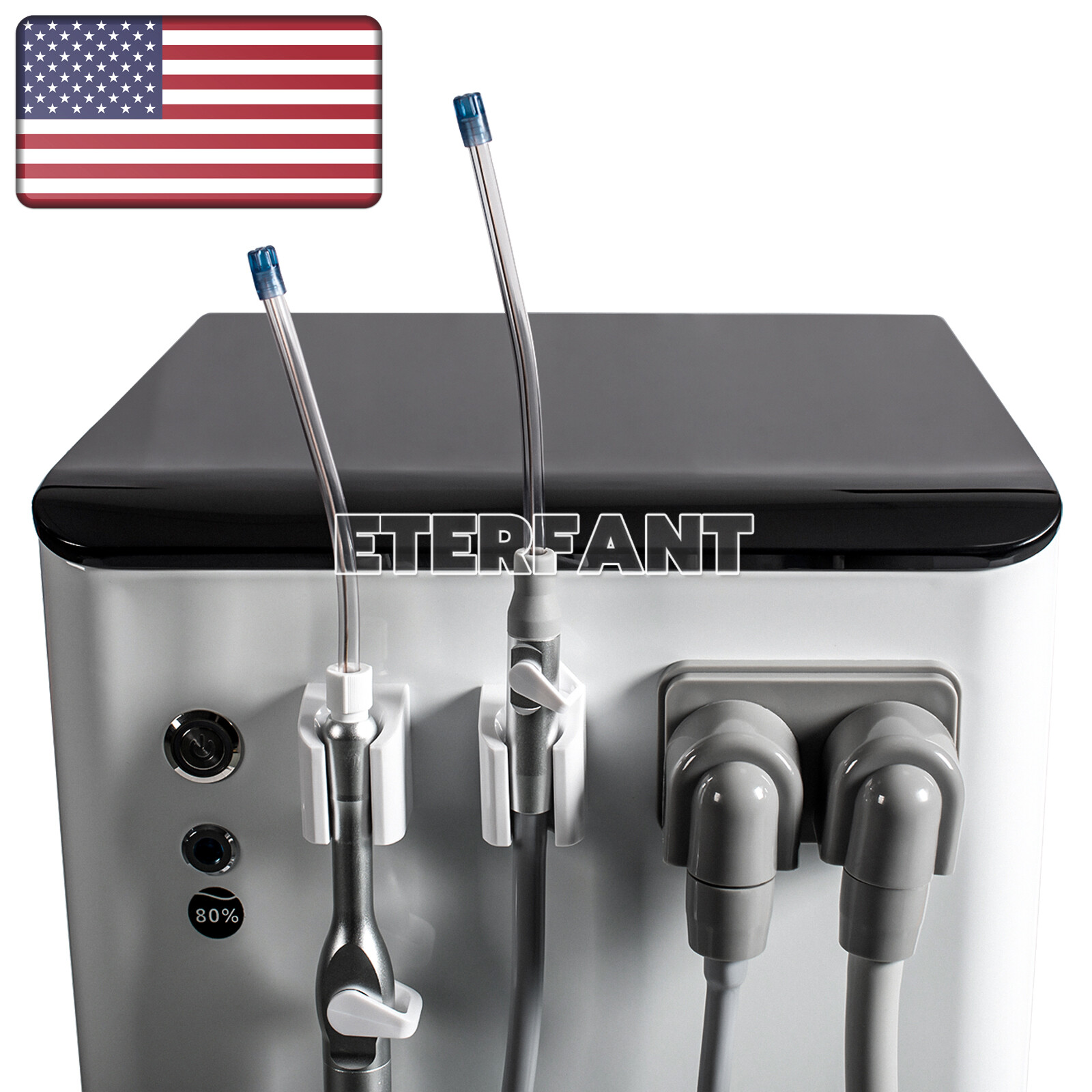 Dental Delivery Unit System/Treatment Cart/Unit with Air Compressor/Suction Unit