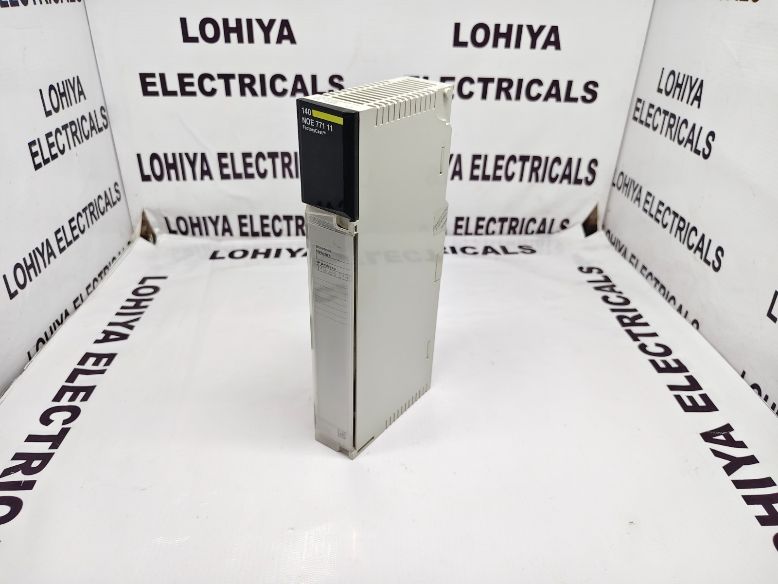 SCHNEIDER ELECTRIC 140NOE77111 ETHERNET NETWORK TCP/IP MODULE ( USED CONDITION )