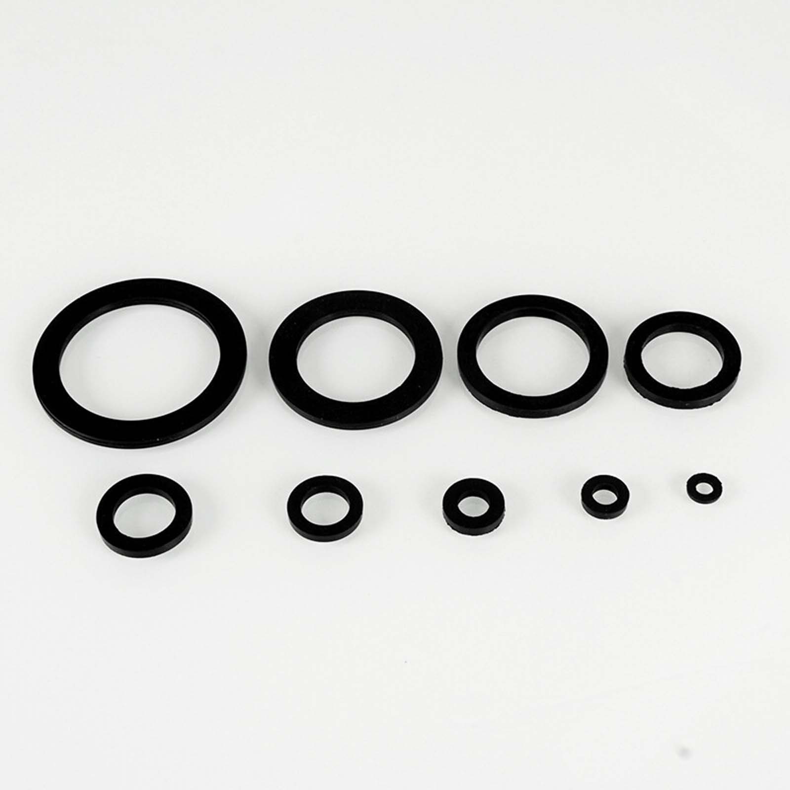 Solid Nitrile NBR Rubber Flat Washer O-Ring Gasket Water Seal BSP 1/8″ 1/4″~ 2″