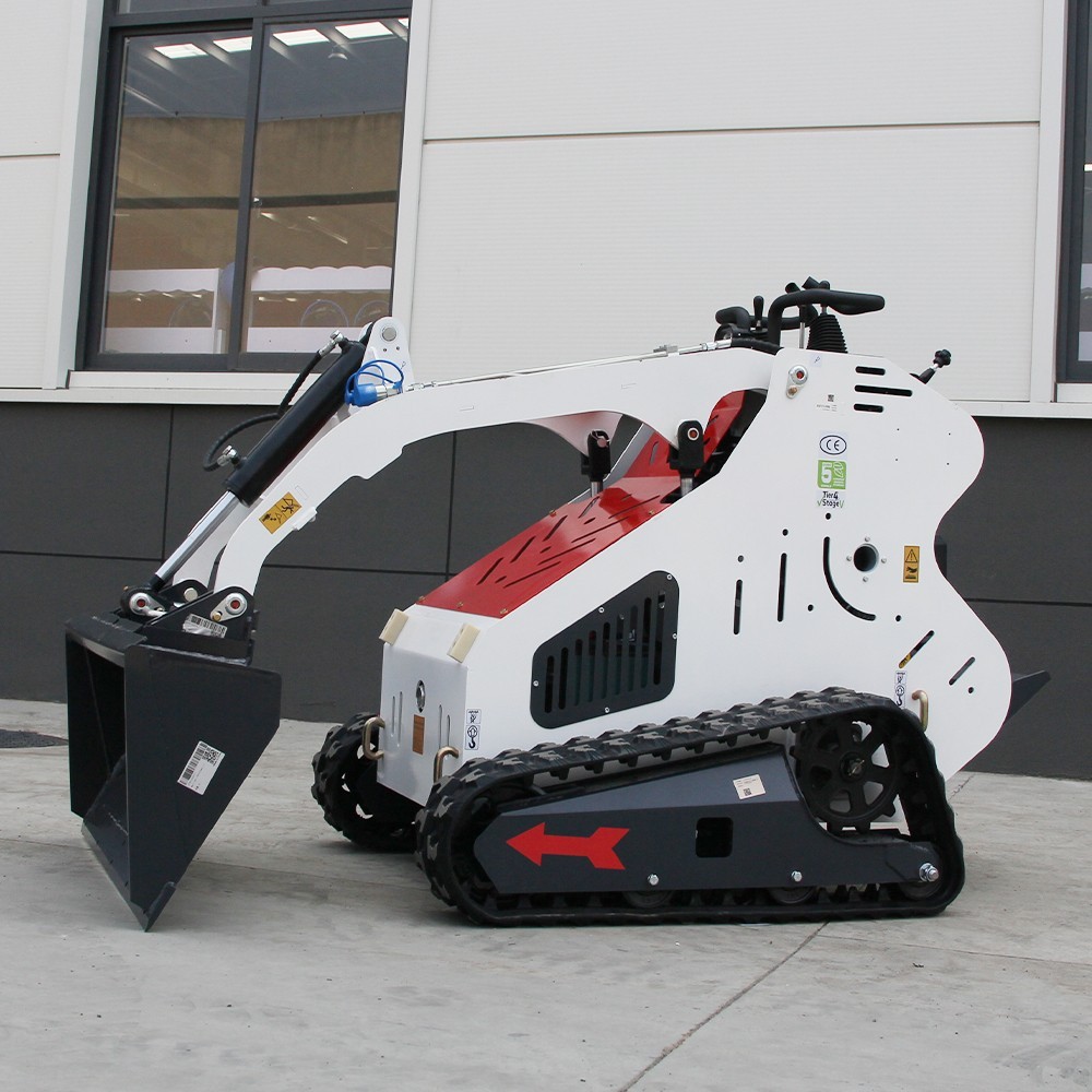 Mini Skid Steer Loader15 hp Hydraulic System Electric Start B&S ENGINE heat sink