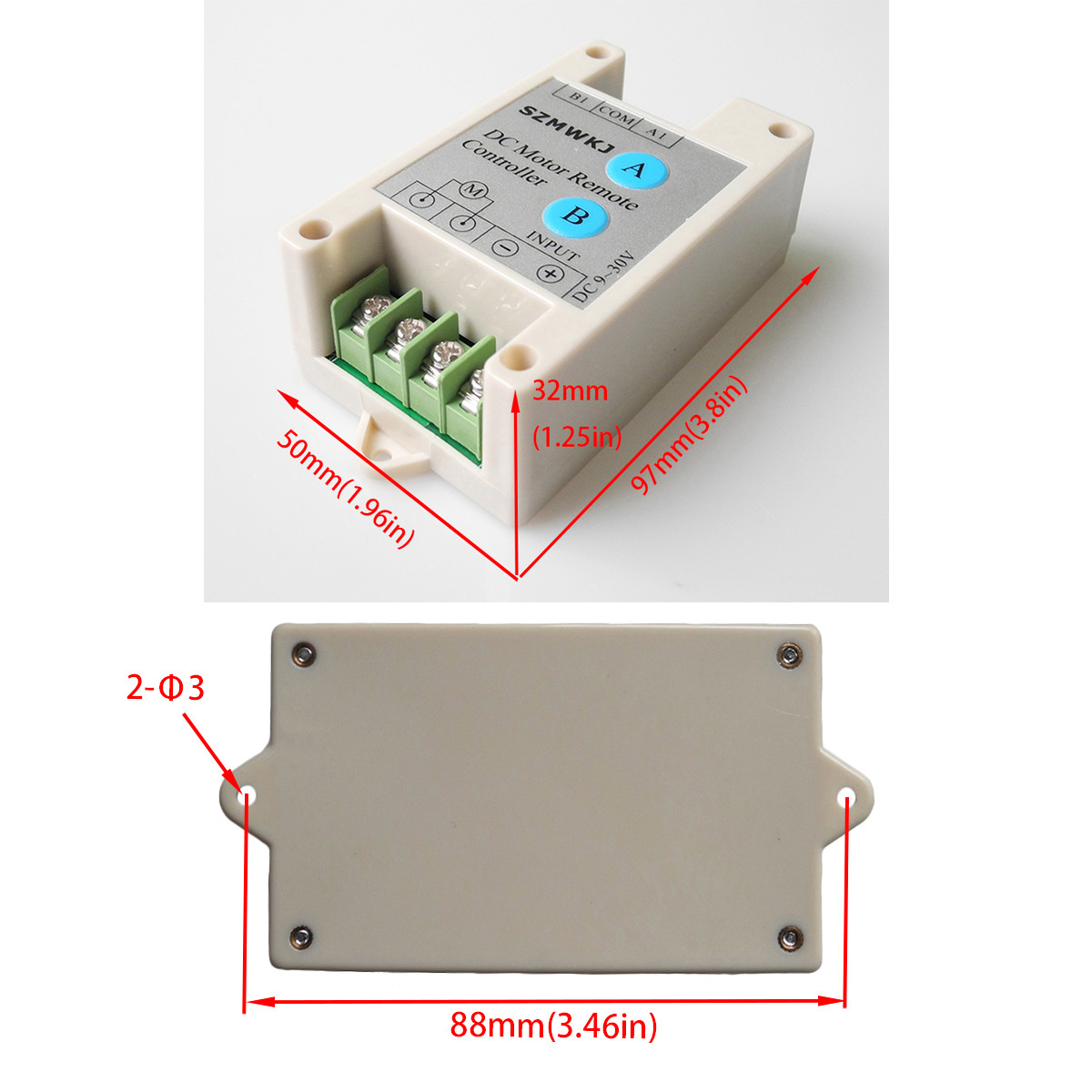 9-30V DC Motor Linear Actuator Controller Wireless Remote Control Kit Auto Lift