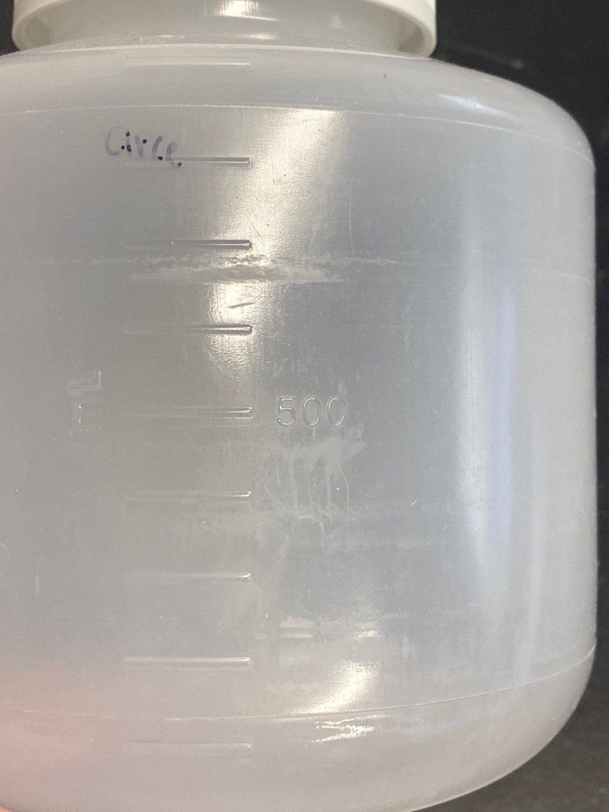 Used (2) EPPENDORF 1000mL PP Wide-Neck Centrifuge Bottles F-Bttm 5910770006