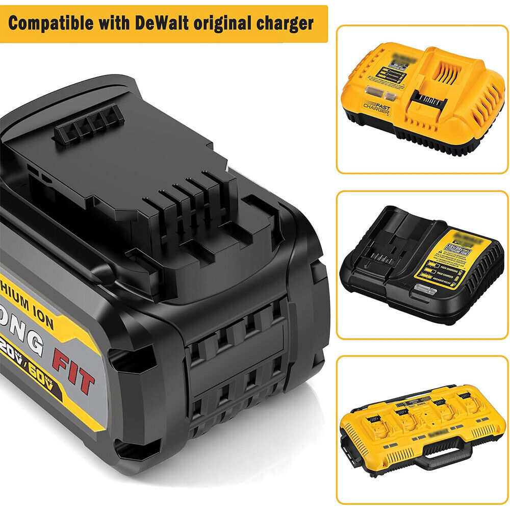 2x 18650 3.7V Rechargeable Battery + Charger Lithium ion Batteries Button Top