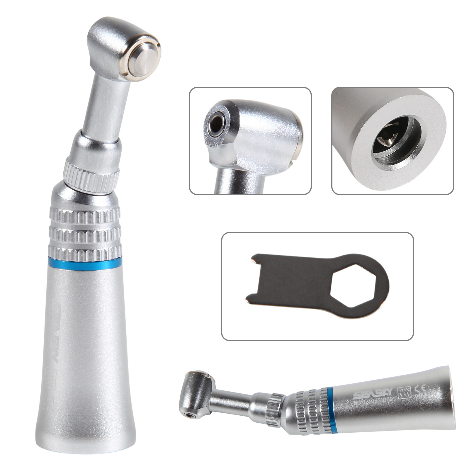 NSK Style Slow Low Speed Handpiece Contra Angle Straight Micromotor 2h/4h Dental