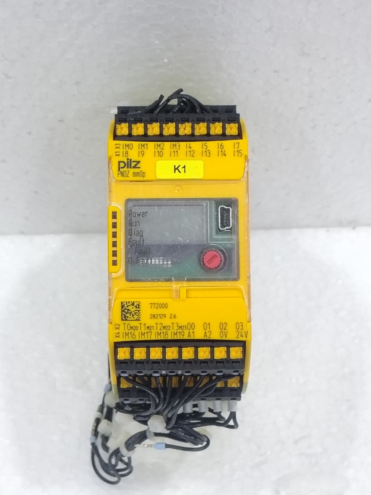 PILZ PNOZ MMOP 772000 Safety Relay 772000
