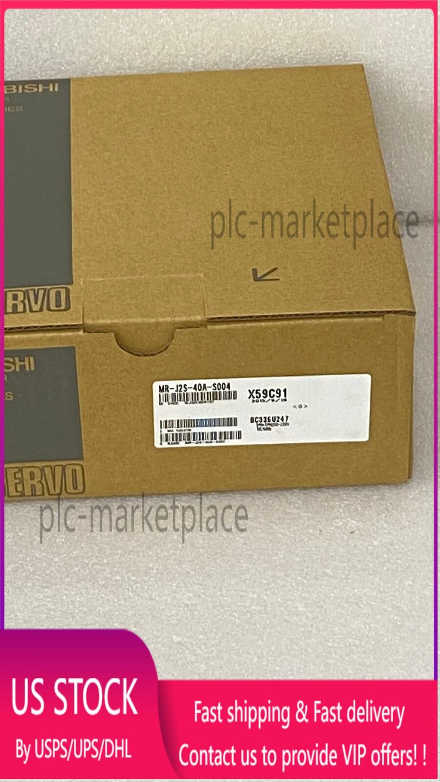 Ship Now! MITSUBISHI SERVO Drive MR-J2S-40A-S004 NEW