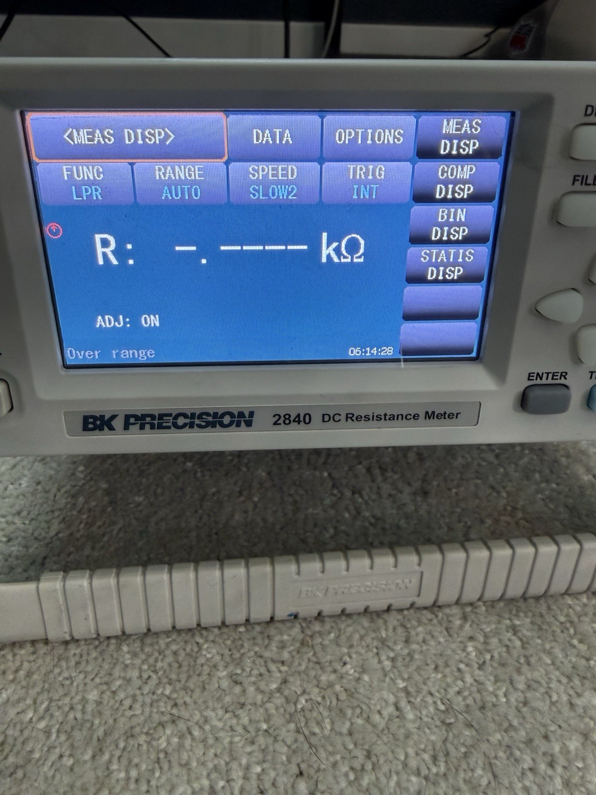 B&K Precision 2840 DC Resistance Meter Bench Top – Used – Tested Powers On