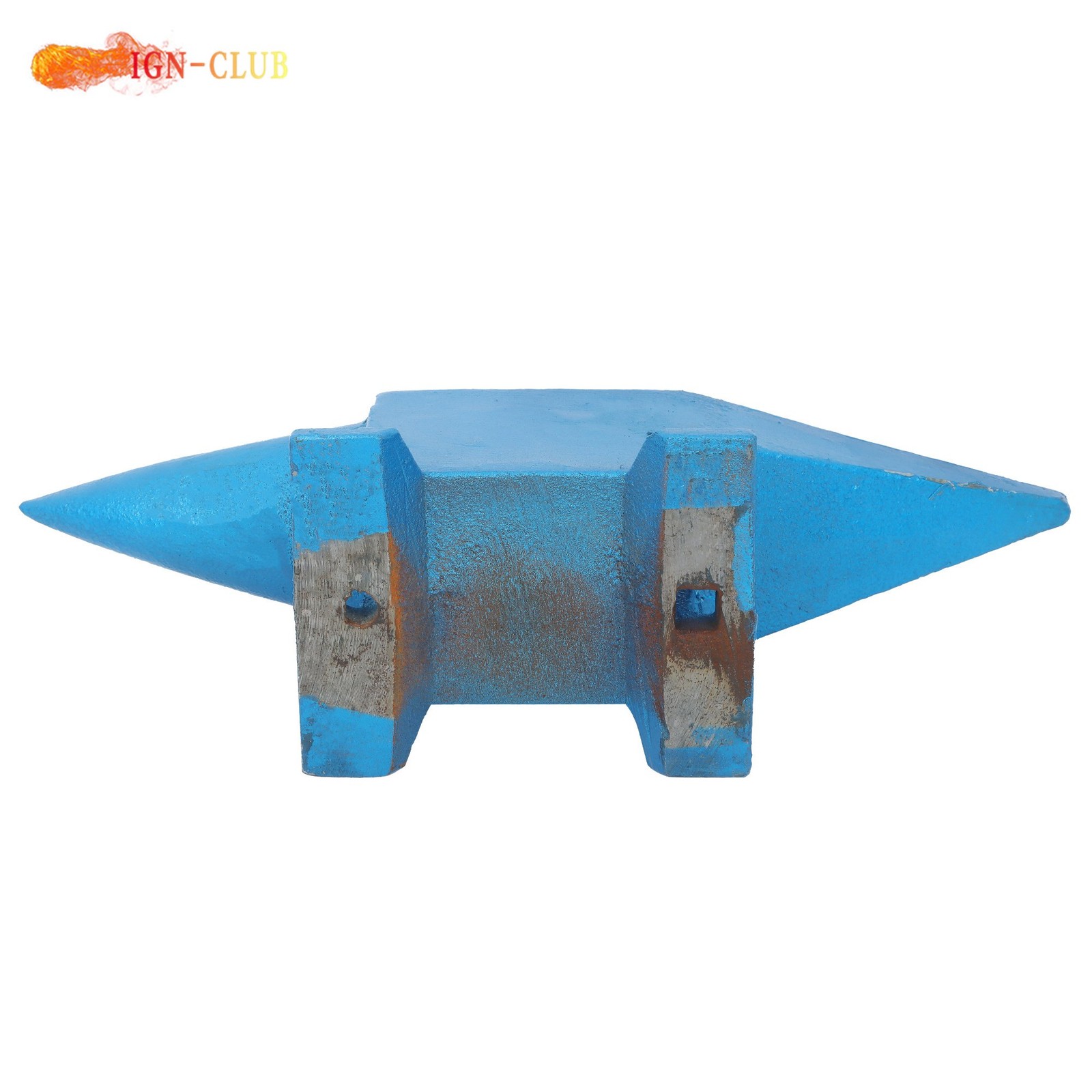 Double Horn Blacksmith Anvil Steel Anvil Forged Steel 44Lbs/20kg Heat Treated
