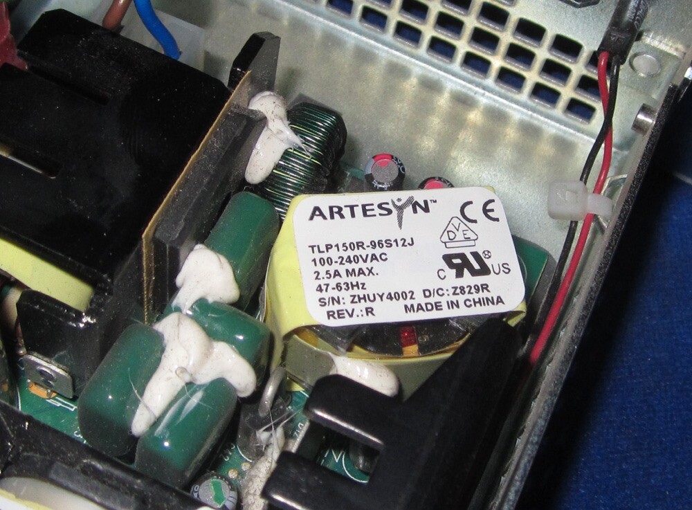 Artesyn TLP150R-96S12J Open Frame Power Supply in Case