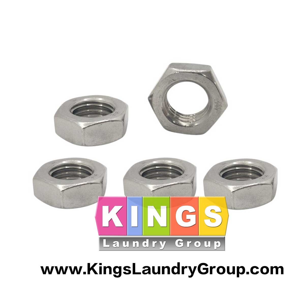 NEW (5 PIECES) M400022 DRYER TRUNNION HEX NUT