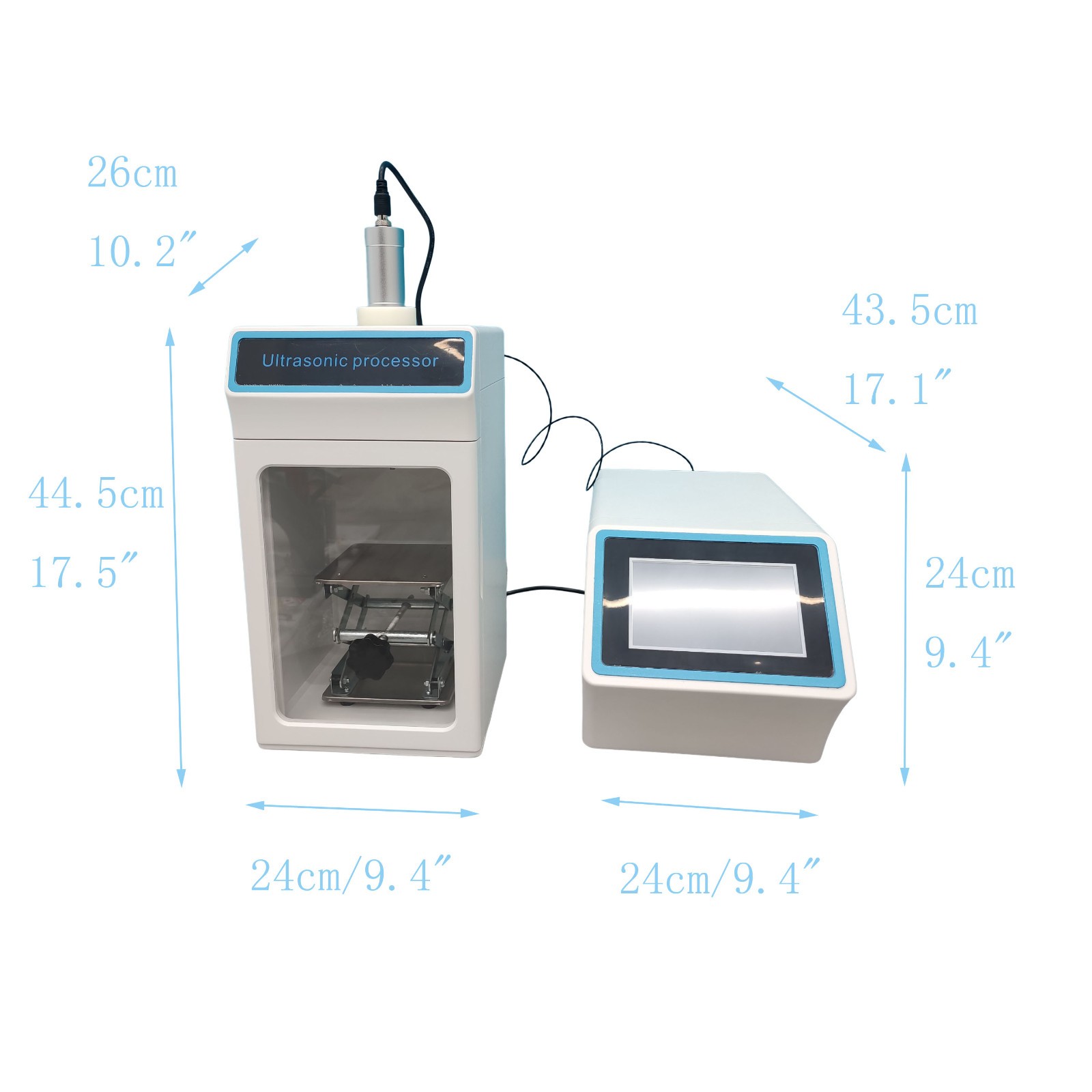 110V/60Hz 6mm Ultrasonic Processor Sonic Probe Ultrasonic Homogenizer