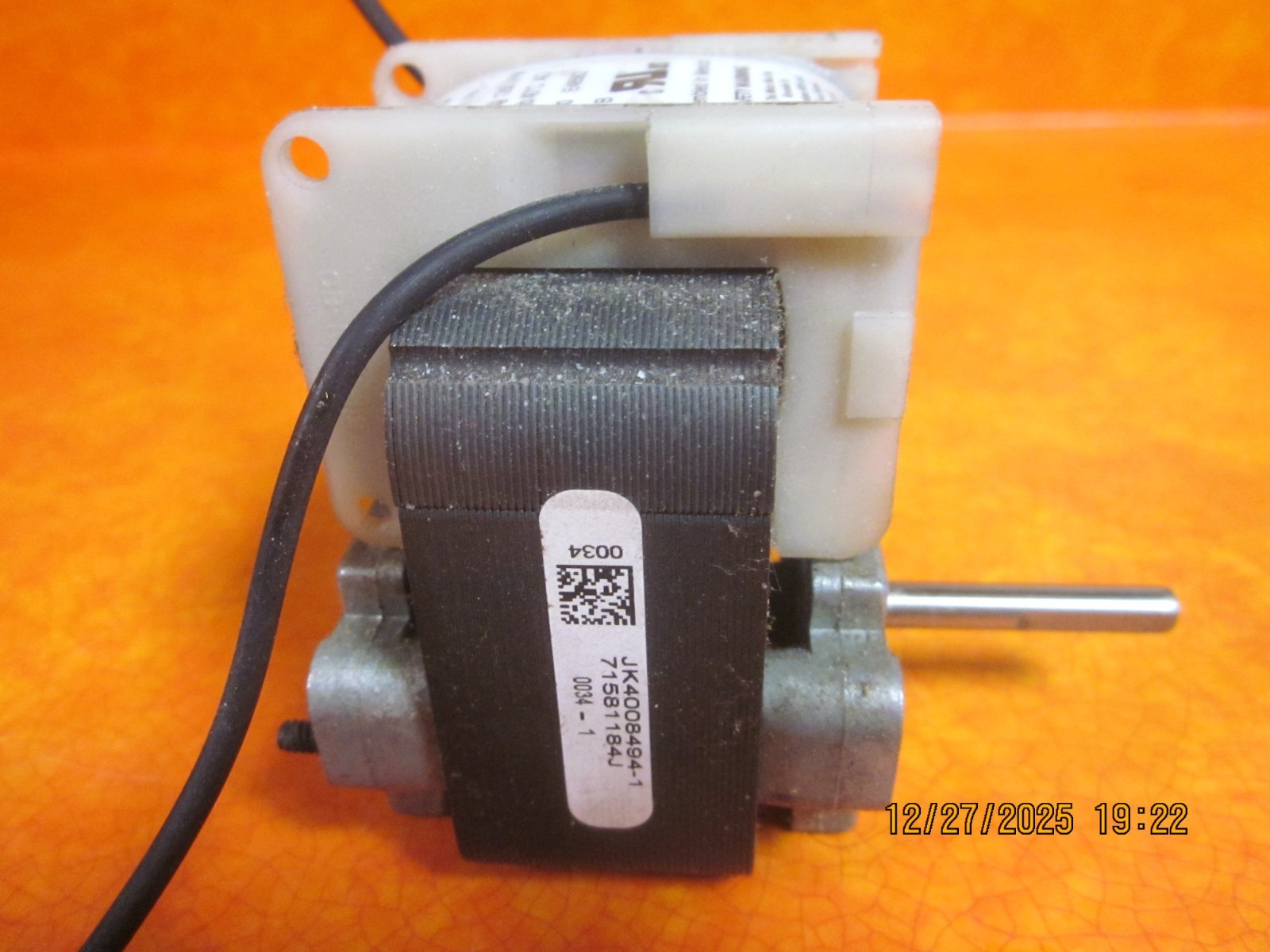FASCO K101 240V – 1/150HP – 1260RPM – New