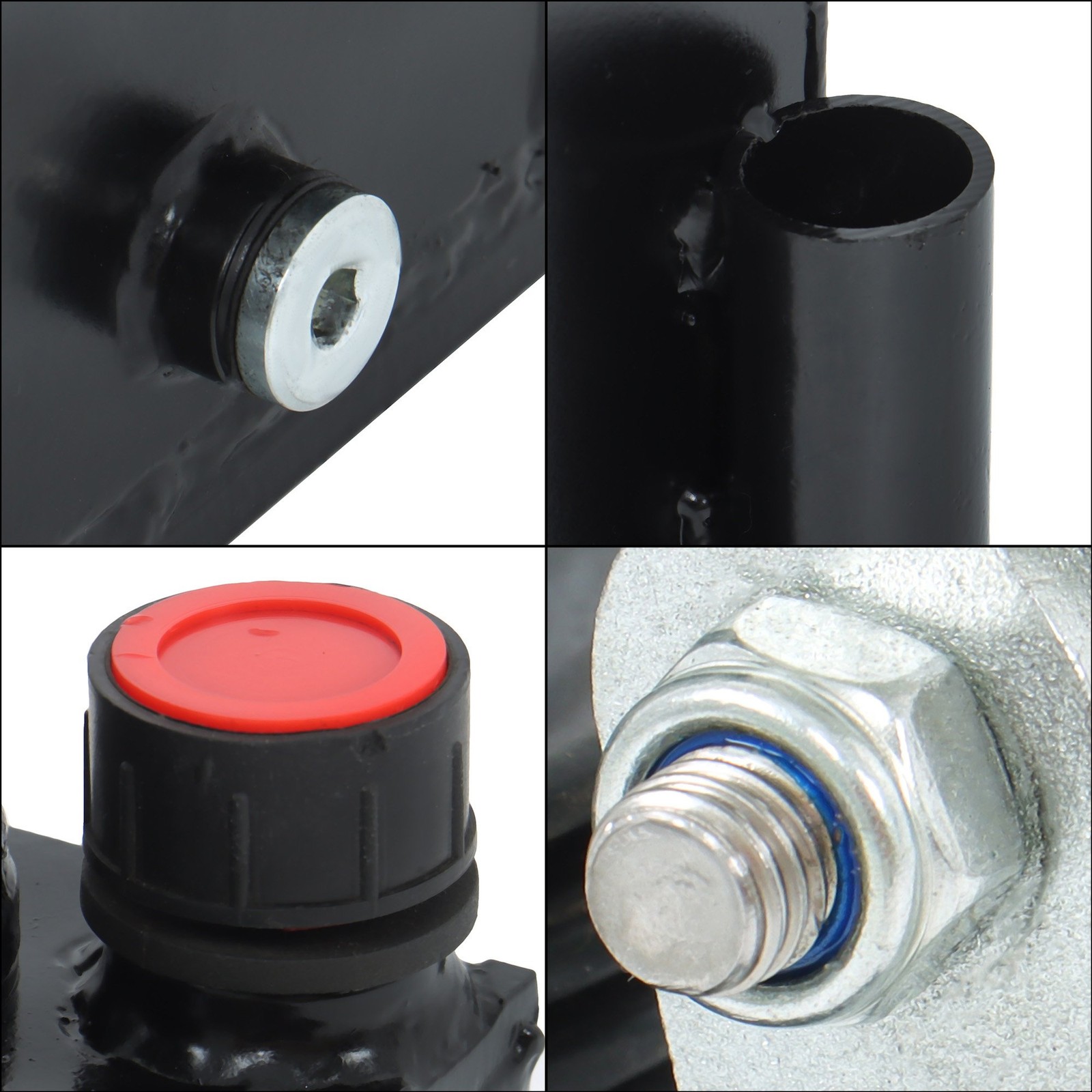Single-Acting Hydraulic Pump 1.5CID Manual With Release Knob 3 Qts