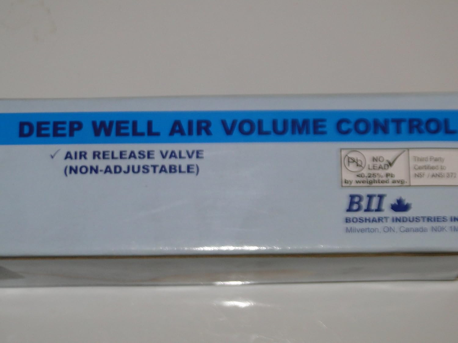 BII Deep Well Air Volume Control Float-Type Air Release Valve AVC-DWP