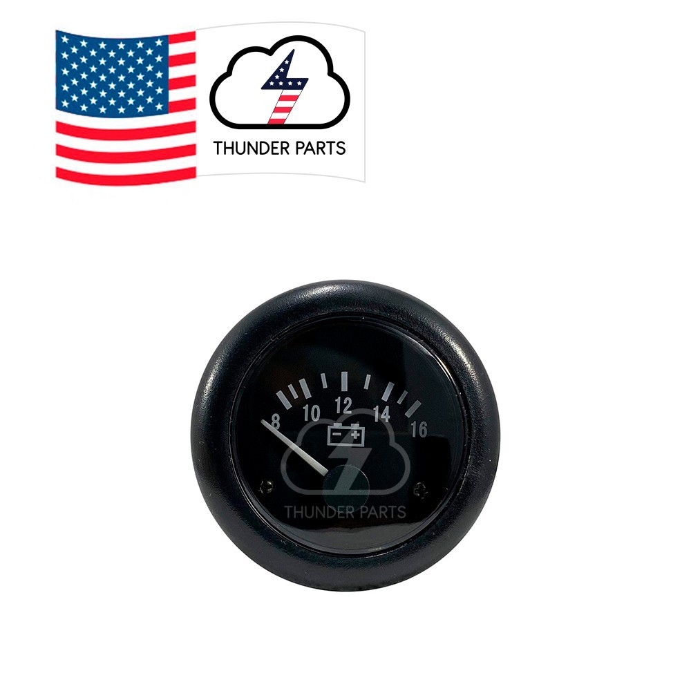 Voltmeter Gauge | 0-16 Voltage Meter Range | Original (12 Volts)