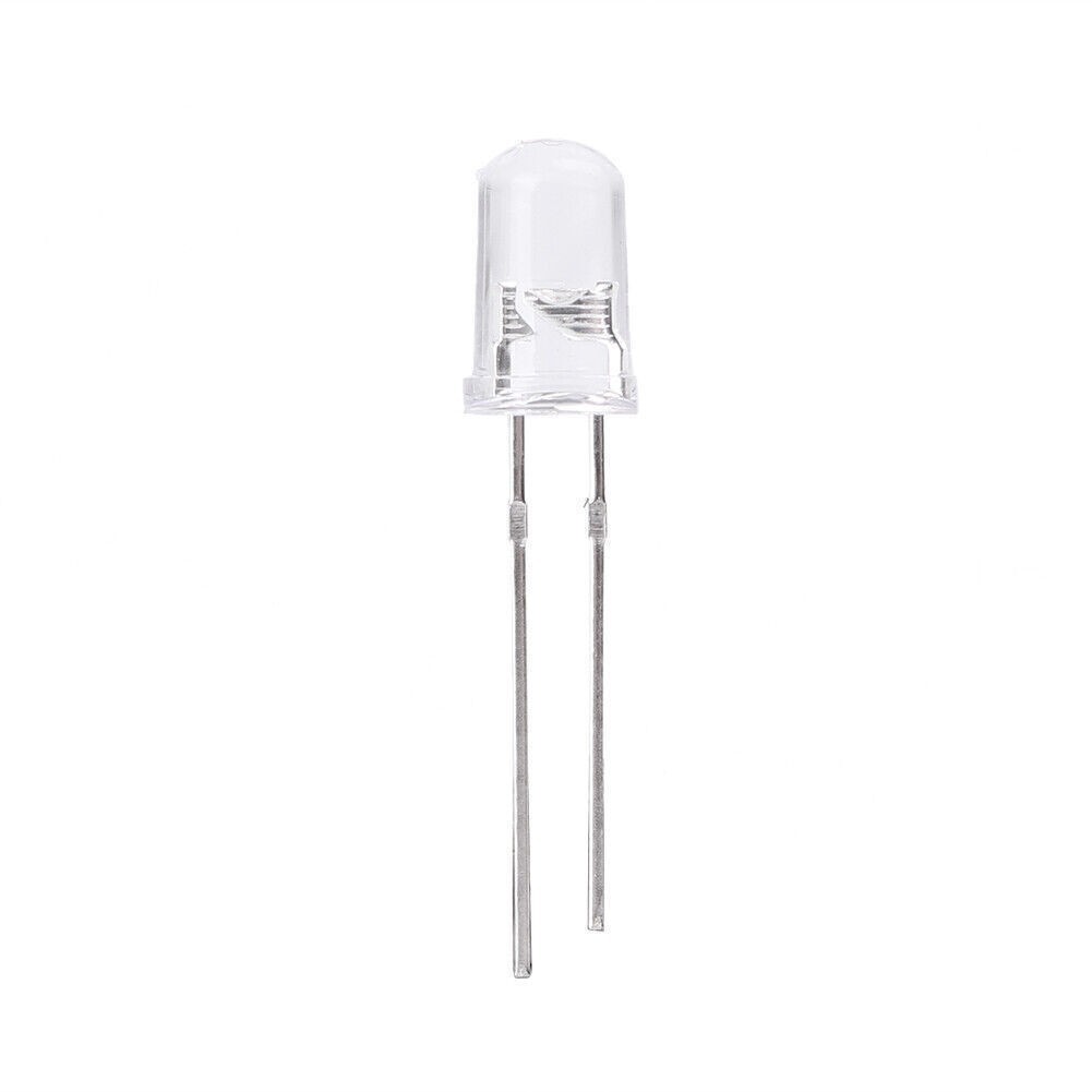 100/500/1000PCS 5mm LED Light Bulb Emitting Diode Small Night Lamp 20000 mcd