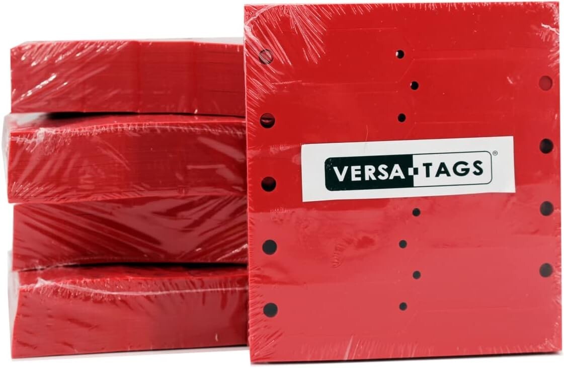 Versa-Tags 5000 Self Locking Key Tags Plastic Arrow Key Tags Choose Your Color