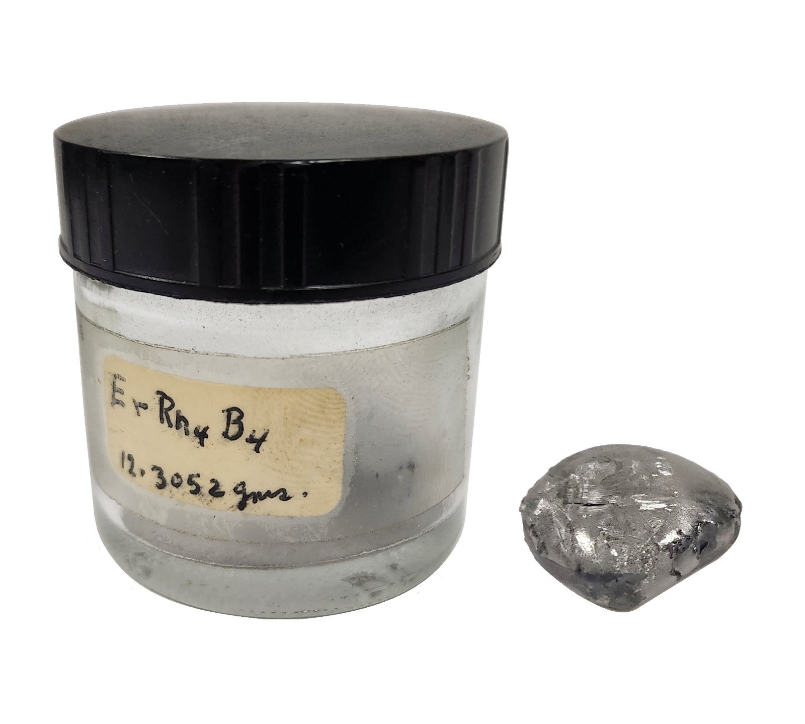 Erbium Rhodium Boride ErRh4B4 Rare Earth Superconductor Material 12.3052 grams