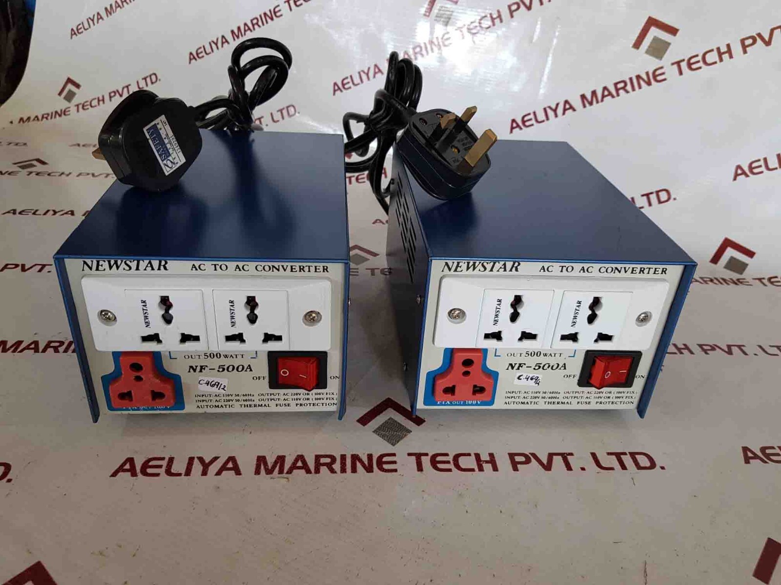 Newstar NF-500A AC To AC Automatic Thermal Fuse Protection AC220V 50/60HZ