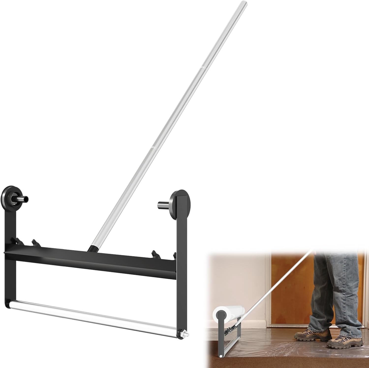 Carpet Protection Film Applicator , Adjustable Width , for Carpet Shield24/36″