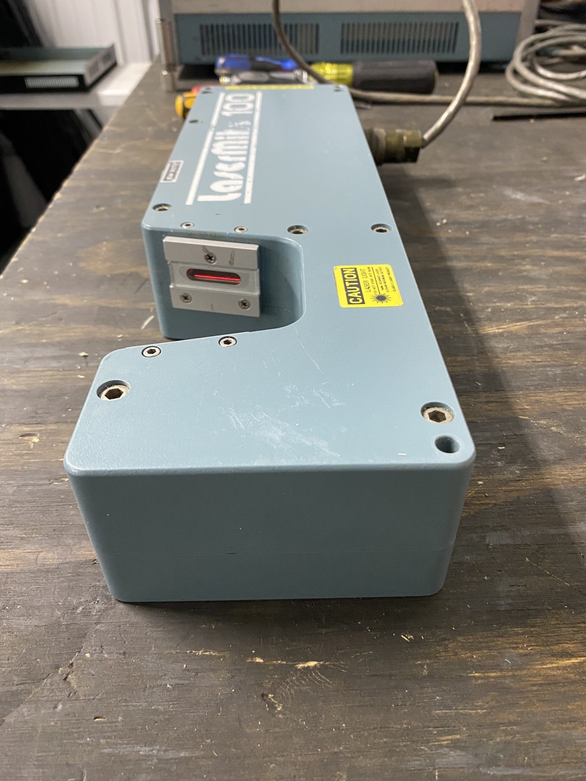 LaserMike 100-150 Laser Micrometer Head. Very nice and Guaranteed.