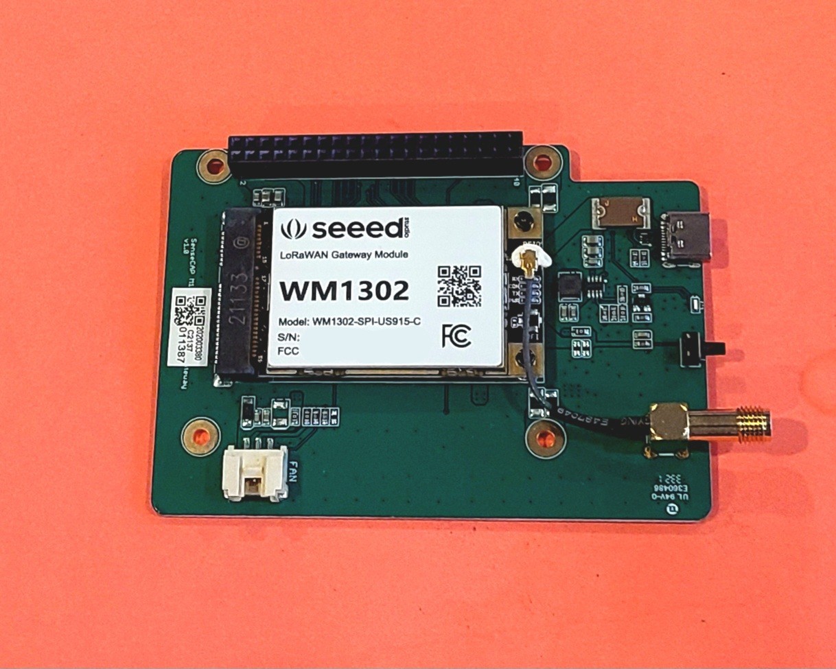 Seeed Studio LoRaWAN Gateway Module WM1302 US915 Raspberry Pi Hat Tested Working