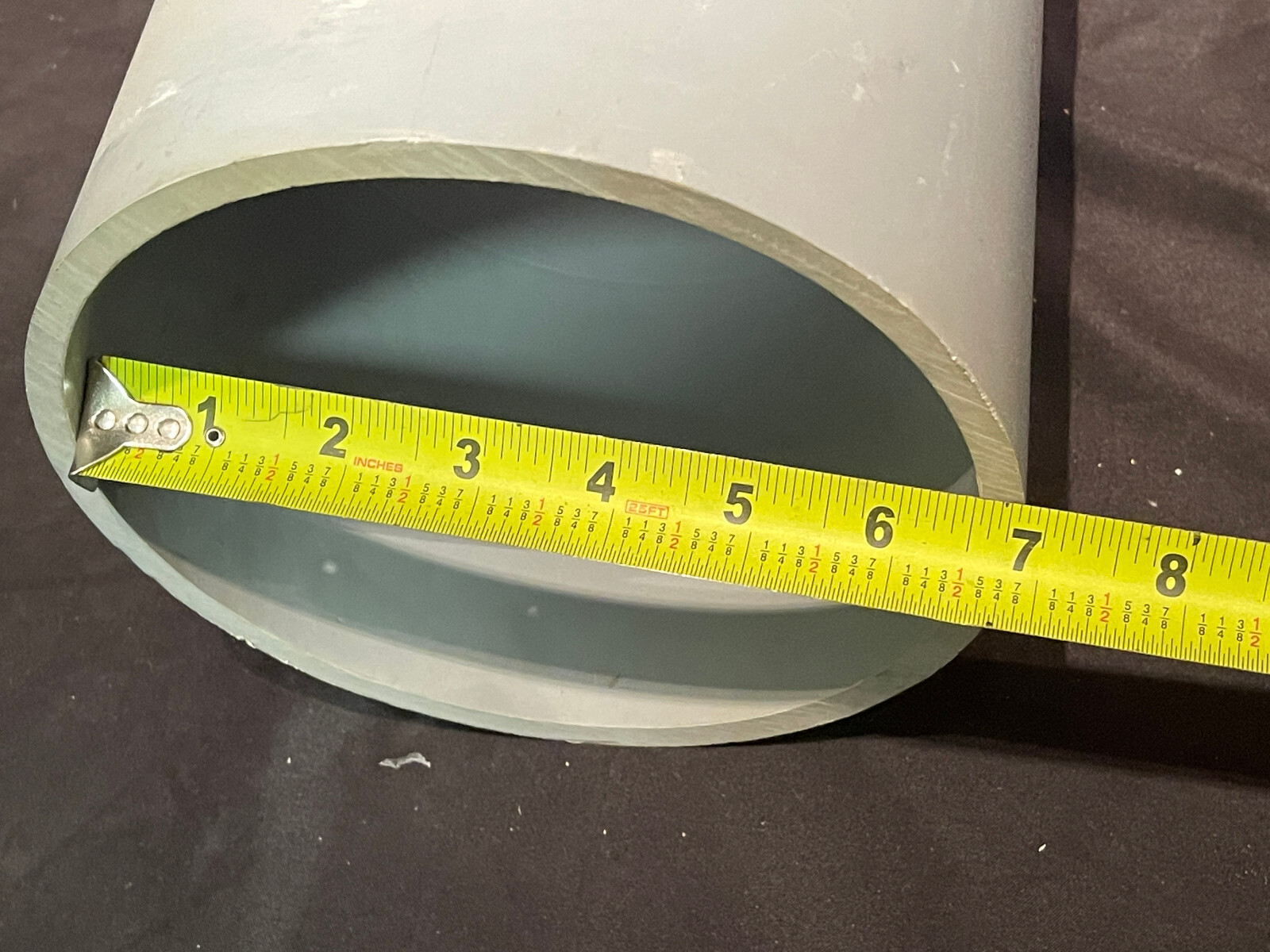 6″ Grey PVC Slip Joint Coupling Schedule 40 Gray Electrical Conduit Pipe Fitting