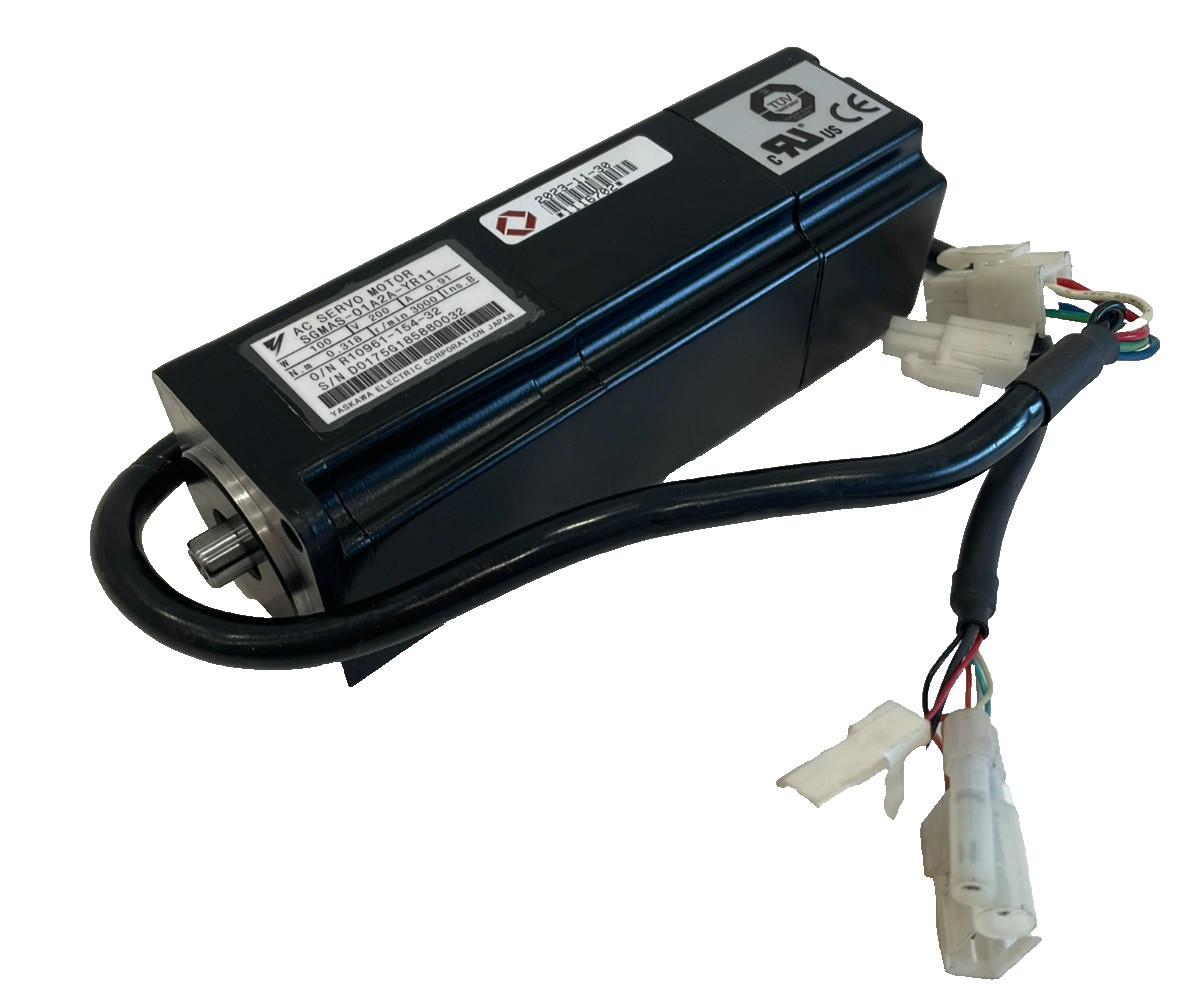 NEW YASAKAWA ELECTRIC SGMAS-01A2A-YR11 AC SERVO MOTOR SGMAS01A2AYR11