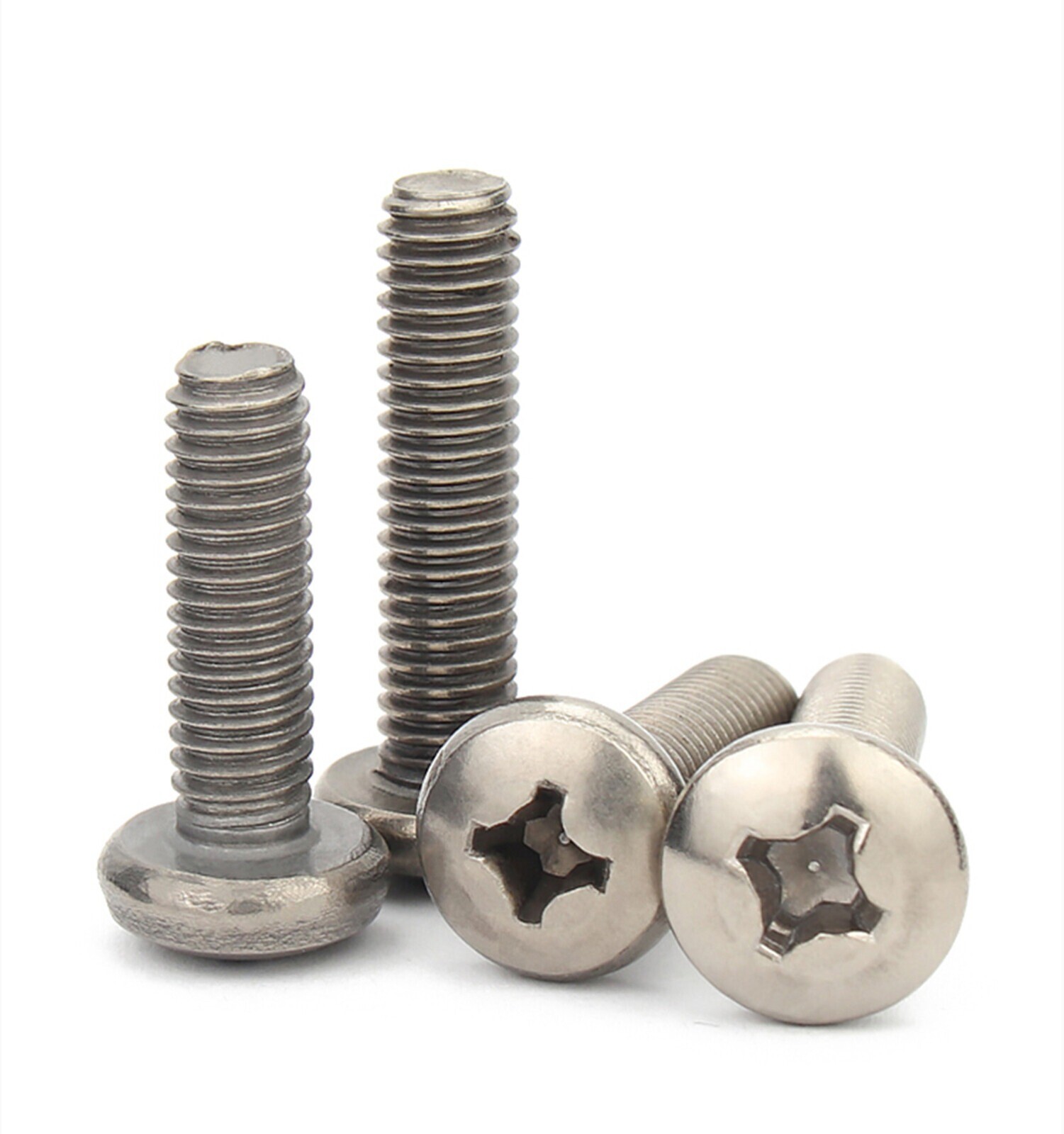 M1 M1.4 M1.6 M2 M2.5 M3 M4 M5 M6 Titanium Phillips Cross Pan Head Machine Screws
