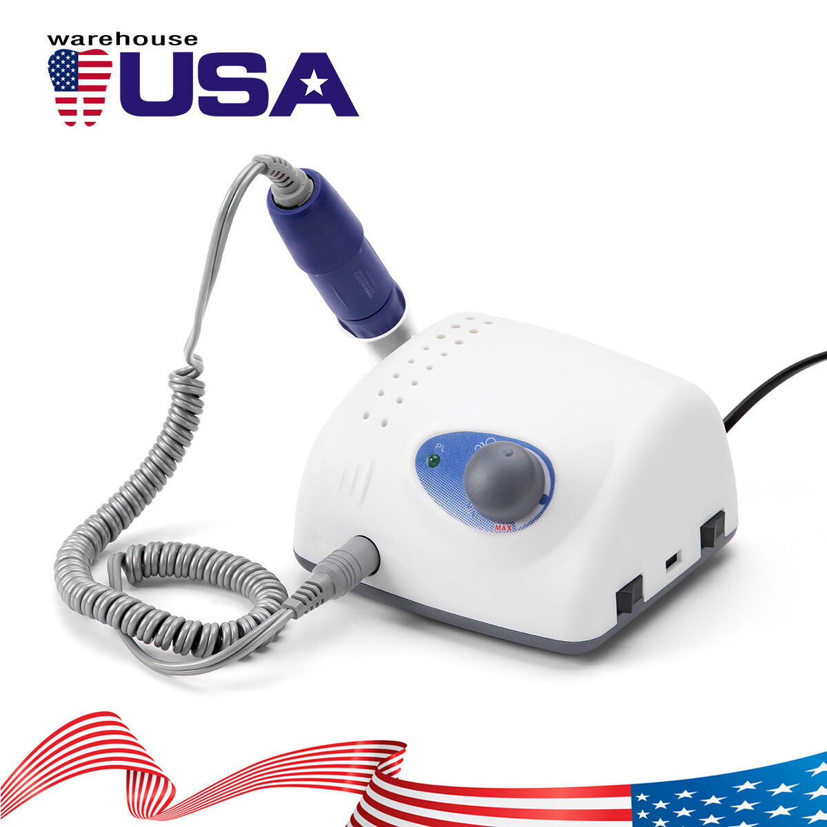 Dental Lab Marathon Electric Micromotor Polishing Unit & 40K rpm Motor Handpiece